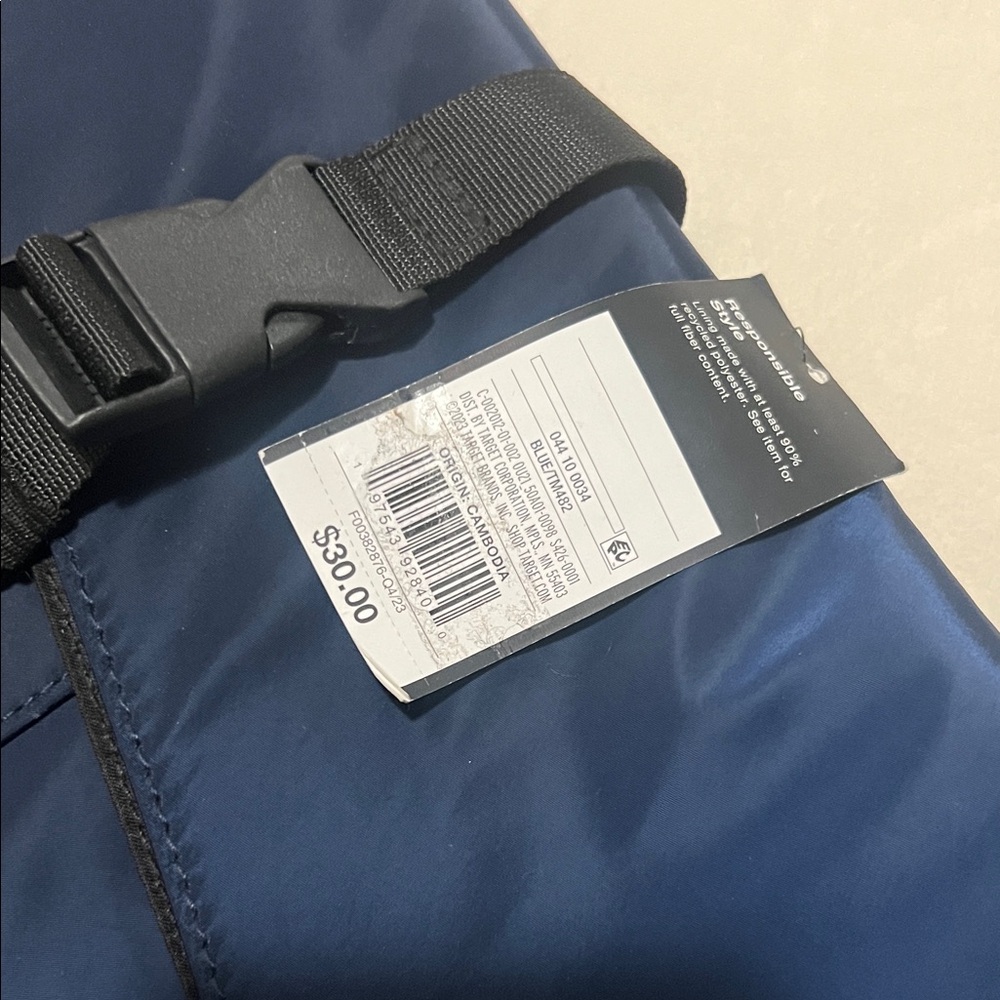 Original Use Navy Blue Men's Backpack - Picture 2 of 4